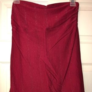 Express strapless top